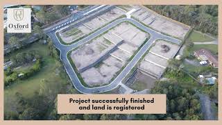 Project successfully finished and land is registered