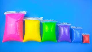 ASMR Clay Unboxing | From Small to Large - Super Satisfying Sounds (5:48 Minutes)