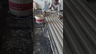 Gypsum flat line making #gypsum #design #home decor#shorts#youtube