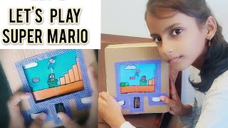 Mario DIY | Create Mario @ Home | Cardboard Game | DIY | Kids Game
