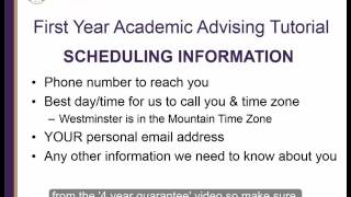 Next Steps to Schedule Advising Appointment with Captions