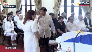 PBBM and his cabinet pay final tribute to late DMW Sec. Ople