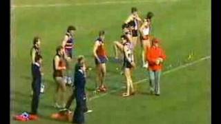 VFL football Grand Final sprint 1984