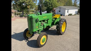 LOT 25 - Antique John Deere M Tractor