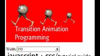 How to create Transition Animation Programming Using CSS & JavaScript
