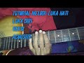 Tutorial melodi-Luka Hati Luka Diri |VERSI acoustik