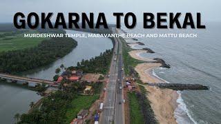 Swafarnama | Gokarna to Bekal | Murudeshwar Temple, Maravanthe Beach and Mattu Beach