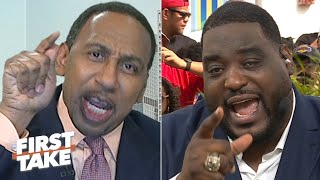 Stephen A. blasts Damien Woody for saying the Cowboys will win a Super Bowl | First Take