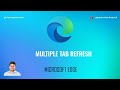 How to refresh multiple tabs at once in Microsoft Edge Web browser?