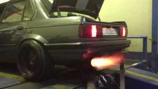 BMW E30 M50 Turbo - Anti Lag Flame Thrower 820WHP @ 1.9BAR on Ethanol E100