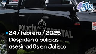 #MisNius | Con caminata y misa, despiden a cuatro policías localizados en bolsas de plástico