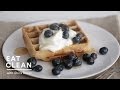 Whole Grain Waffles with Blueberries and Yogurt - Eat Clean with Shira Bocar