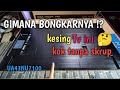 Cara bongkar Kesing TV LED Samsung UA43NU7100 || kesing tanpa skrup || awas layar pecah