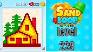 Sand loop level 229 Walkthrough Solution