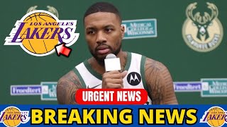UNEXPECTED EXCHANGE! DAMIAN LILLARD ON THE LAKERS! PELINKA DOES GREAT BUSINESS!