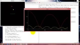 Double ball drop vpython modeling