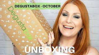 Degustabox October 2018 Food Subscription Box Unboxing