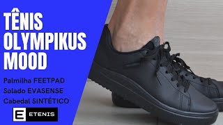 Tênis Sapatênis Casual Masculino Olympikus Mood Preto