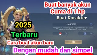 CARA BUAT AKUN BARU MOBILE LEGEND TERBARU 2025 - CARA MEMBUAT AKUN MOBILE LEGEND TERBARU 2025