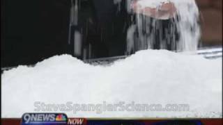 How Instant Snow Polymer Works