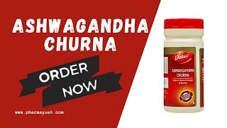 Dabur Ashwagandha churna | Ayurvedic medicine for Stamina \u0026 energy | medicinal plants