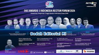 OSC AWARDS \u0026 INDONESIA RECTOR FORUM 2024