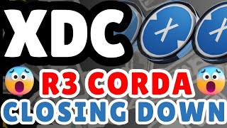 🚨#XDC: IS R3 CLOSING DOWN??!!🚨