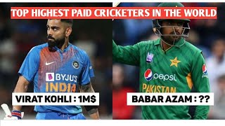 Top highest paid cricket player  in the world | richest cricketer in the world | top athletes 2020
