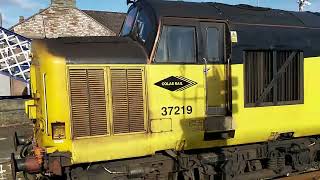 37 219 arrives at Carnoustie on a route learner 18/10/22.