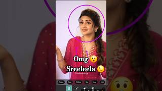 Sreeleela queen king photo editing✨️!Pradeep photo editor ♥️ [omg 😱]#sreeleela#pradeepeditor123#edit