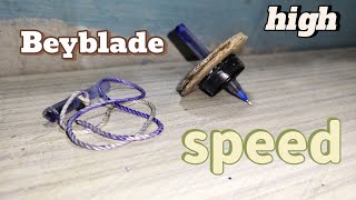 how to make high speed Beyblade 😃