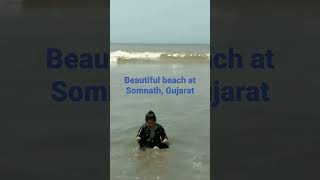 Beautiful beach at Somnath, Gujarat#diu#goa#blue#long#swimming#travel#mahadev#jay#sea#camel#horse🏇🐫🏊