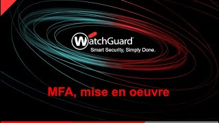 La sécurité commence par la MFA