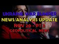 Ukraine War Update BUMPER NEWS (20241120c): Geopolitical News & Analysis