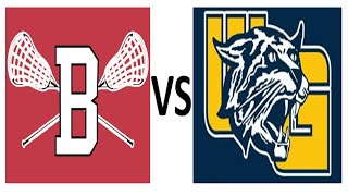 BVille Boys Varstiy Lacrosse VS West Genny Section III Championship