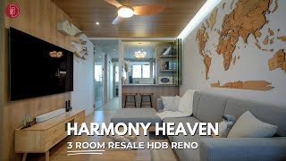 Harmony Haven: A 3rm Resale Flat Renovation at Indus Rd 78