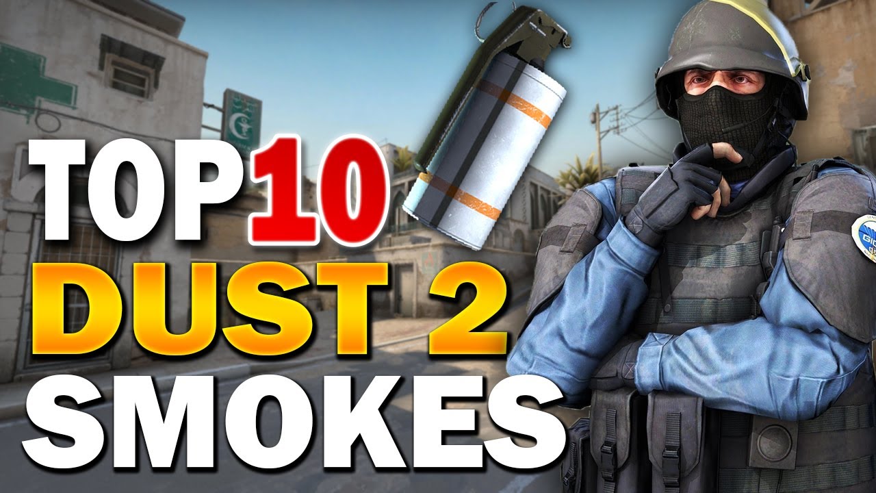 TOP 10 SMOKES FOR DUST 2 [2023] - YouTube