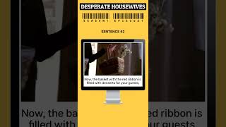 Desperate Housewives (위기의 주부들) - S1 EP1 Sentence 52 #shorts