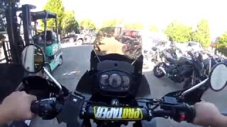 Kawasaki KLR 650 Gold Valve Cartridge Emulator first ride Impressions