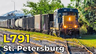 CSX L791 returns to St. Petersburg after Hurricane Milton!