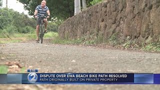 City takes over private bike path in Leeward Oahu