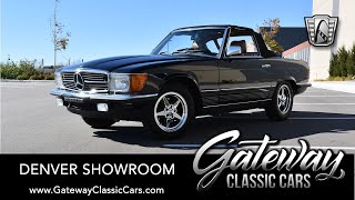 1984 Mercedes Benz 500SL R107 Gateway Classic Cars Denver #1157