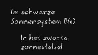 Tokio Hotel - Sonnensystem HQ (Lyrics on screen German/Dutch)