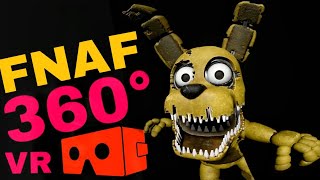 VR 360° FNAF Jumpscare Horror Fun Game FIVE NIGHTS AT FREDDY'S Help Wanted