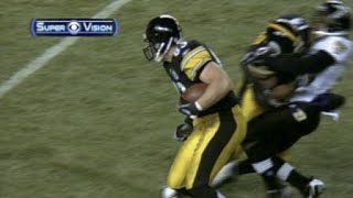 AFC Champ. Can't Miss Play: A Sweed block - Steelers WR Limas Sweed lays a great bl