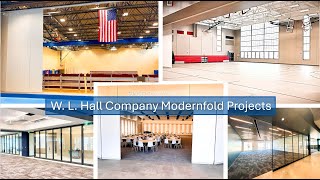 W. L. Hall Company Modernfold Operable Partitions/Glass Wall Systems Projects