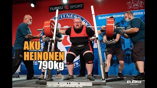 NFE powerlifting challange 2020 | Aku Heinonen