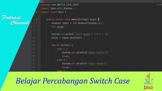 Percabangan Switch Case | Java | Part I