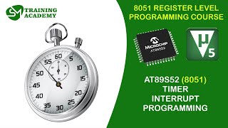 Timer Interrupt Programming in 8051 | AT89S52 | 8051 Register Level Programming Course