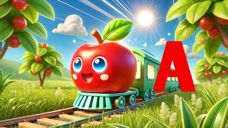 The Magical Alphabet Train 🚂🎶 | Fun A to Z Song for Kids | ABC Learning Song